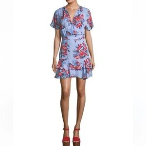 Parker NY Natalie Dress in Lilac Blossom Size 4